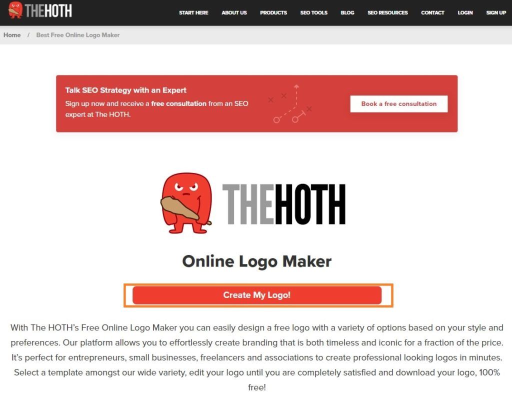 12 Best Completely Free Logo Makers Online - Design Hub